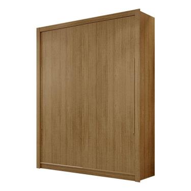 Imagem de Guarda Roupa Casal 02 Portas De Correr Sevilha Nature - Pallazio