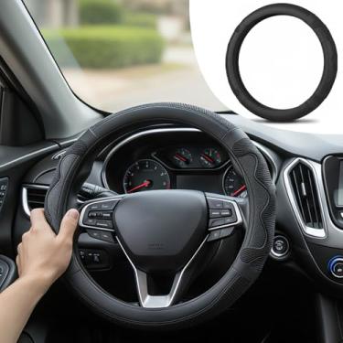 Imagem de WQMXILI Capa de volante de carro para Chevy Silverado 1500 2500 3500, Tahoe, Equinox, Traverse, Colorado, acessórios automáticos para Chevy, design esportivo