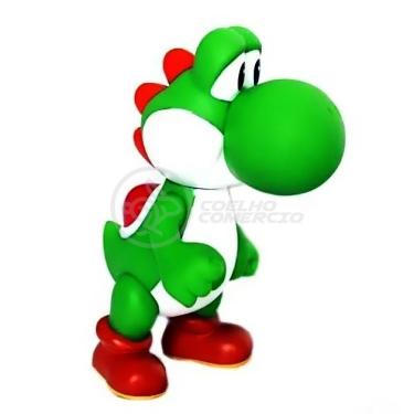 Imagem de Boneco Action Figure Yoshi Grande Super Size 26Cm - Mario