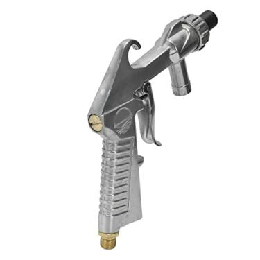 Imagem de aqxreight Kit de Pistola de Jateamento Pneumático Industrial, Tubo de Ferro e Alumínio Cerâmico, Remodelação, Decoração de Casa, Prata, Preto, 6 Cfm a 80 Psi