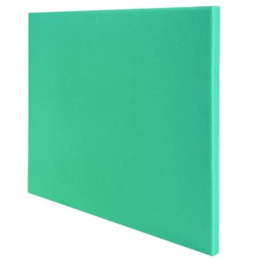 Imagem de Folha de material de filtro de ar de espuma cortável para filtro Uni BF-1 BF1, 35.6 cm x 43.2 cm x 5/20.3 cm, folha de espuma fina verde 65-PPI universal e reutilizável para a maioria das motos ATV