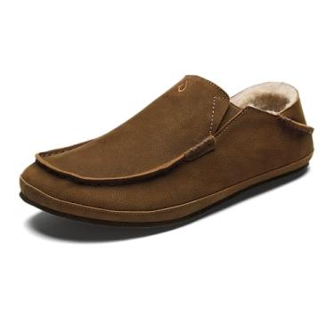 Imagem de OLUKAI Chinelo masculino Moloā, Kona Coffee/Kona Coffee, 46