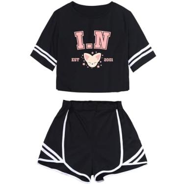 Imagem de CHAIRAY SKZ Merch Sets Skzoo Felix Hyunjin Bangchan Lee Know Support Album Shirt + Shorts Changbin Han I.N Tee Top Suit