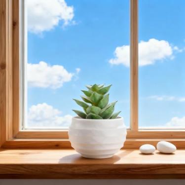 Imagem de Plantas suculentas artificiais, pequenas plantas falsas para estética de quarto, decoração de banheiro de sala de estar, acessórios de mesa de escritório, tipo A