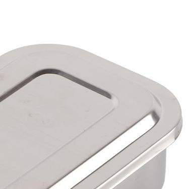 Imagem de AYNEFY Caixa de Agulha de Aço Inoxidável, Organizador de Agulha Veterinária Durável, Caixa de Acupuntura Com Fechamento Apertado para Suprimentos Veterinários