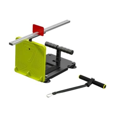 Imagem de Dynwave Aparelho para teste de ligamentos sentado e com alcance, instrumento para medição de ligamentos, alongador de panturrilha, aparelho para abdominais, Green W Tension Rope