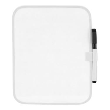 Imagem de Quadro Branco Magnético, Kit 5 Mini Lousa para Anotações Lembretes Recados para Fixar em Geladeira e Metais Kit 1 a 5 Peças, 1 X 21 X 28cm(Branco,KIT - 3)