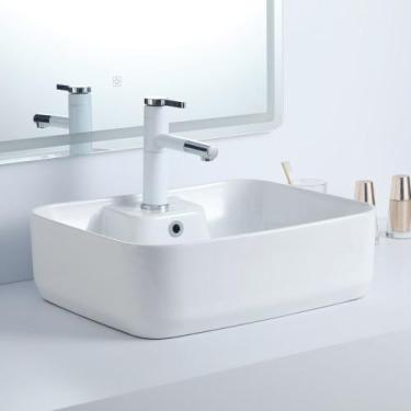 Imagem de Cuba Deend De Cerâmica TorreLuce Banheiro 51x41x15cm