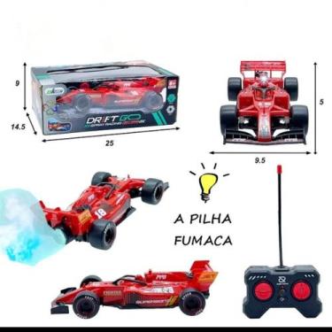 Imagem de Carro de controle remoto de Fórmula 1 solta FUMAÇA - TOYS