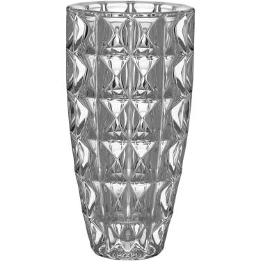 Imagem de Dalia Vaso 27X14X14Cm Vidro Transp