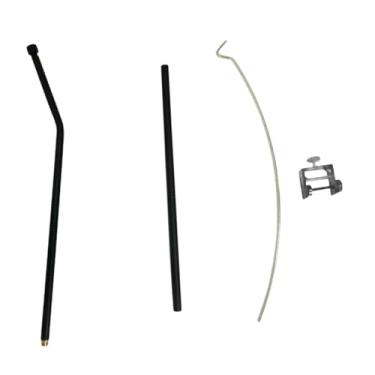 Imagem de Lljsszr Suporte de Gancho para Luzes Solares, Lâmpadas Portáteis, Suporte para Pendurar em Churrasqueiras, Camping E Atividades Ao Ar Livre, Seção Preta 2