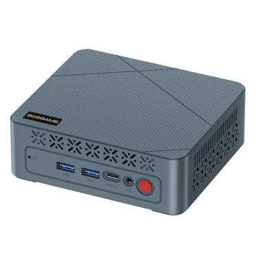 Imagem de BOSGAME Mini PC E3 Neo, Mini computadores Alder Lake N95 com recursos completos USB-C, 16 GB DDR4 RAM, SSD NVMe de 512 GB, tela tripla 4K, computadores desktop Ethernet de 2,5 Gigabit para escritório