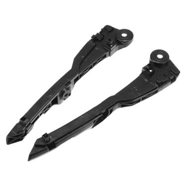 Imagem de TUCKBOLD Suporte de para-choque para Toyota Fortuner durável No.521160K020/521150K020 | Suporte de retenção de para-choque dianteiro esquerdo direito montagem preto 1 par