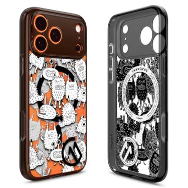 Imagem de Spigen Coleção MagFit c11 Ultra Hybrid para iPhone 17 Pro Max [Design de impressão digital direta personalizado] - c11 Inkverse