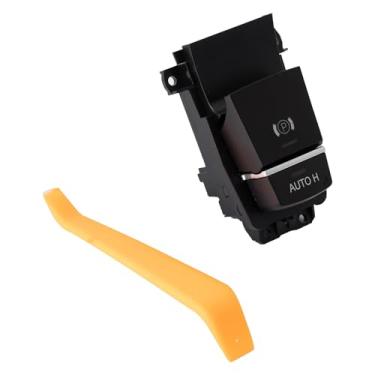 Imagem de Rldym Interruptor de controle de freio de estacionamento botão de espera automático 61319385029 para BMW 320i 328i 528i 535d 535i 550i 640i 650i X3 X4 M5 M6 Botão de freio interruptor de