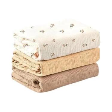 Imagem de Cobertor De Algodão De Seis Camadas Para Bebê Recém-Nascido, Conjunto 