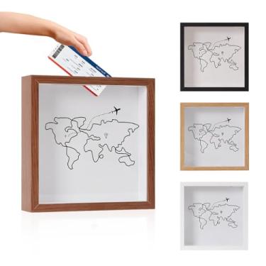 Imagem de Porta-retrato de arquivo de viagem para memórias, Life in a Concert — Caixa sombria de bilhete de viagem (15 cm x 15 cm)