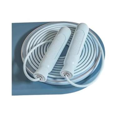 Imagem de Corda De Pular Ajustável Para Homens E Mulheres, Cordas De Aço Com Rol