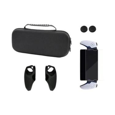 Imagem de Pacote PlayStation Portal Com Bolsa De Armazenamento, Capa De Silicone