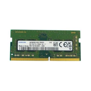Imagem de SpotMarket 8GB DDR4 3200MHz PC4-25600 1.2V 1Rx8 260-Pin SODIMM Laptop RAM Módulo M471A1K43EB1-CWE