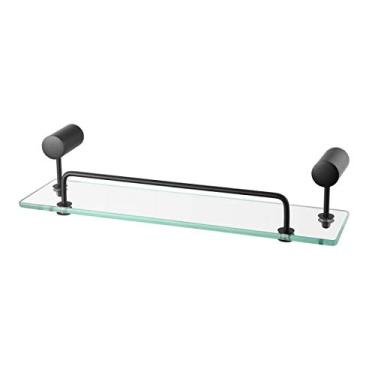 Imagem de Porta Shampoo de Vidro com Proteção Atria Matt Meber Preto