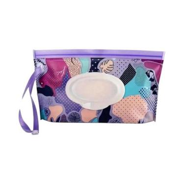 Imagem de Dispensador Portátil De Lenços Umedecidos Para Bebês, Caixa De Lenços 