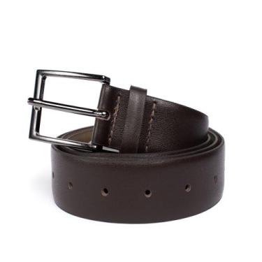 Imagem de Cinto Masculino Fasolo em Couro T111148-101 Marrom Escuro, Marrom escu