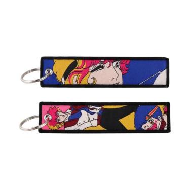 Imagem de Chaveiro Unissex De Anime Bordado Para Motocicletas E Carros Acessório