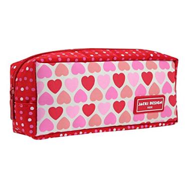 Imagem de Estojo Escolar Infantil Organizador de Lápis Caneta Criança Escola Menina Sapeka