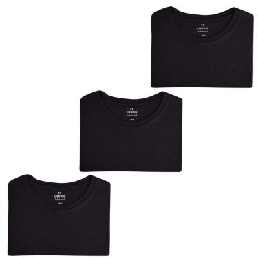 Imagem de Kit Camisetas Hering Básicas Slim 3 Peças-Masculino
