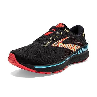 Imagem de Brooks Tênis de corrida feminino Adrenaline GTS 22 Supportive, preto/azul/agridoce, 38