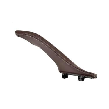 Imagem de Compatível com BMW Série 5 F10 F11 F18 520i 523i 525i 528i 535i LHD RHD Porta interna Puxador de couro Conjunto de substituição Maçaneta interna da porta(RIGHT MOKA)