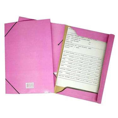 Imagem de Pasta Aba Elastica Oficio Rosa-Pastel Pct C/30 Promoçao 24H