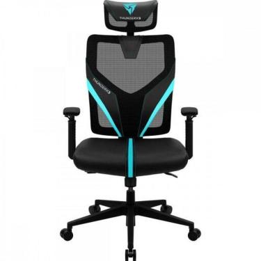 Imagem de Cadeira Ergonômica Thunderx3 Yama1 Ciano Pct /1