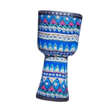 Imagem de KiBcsLic Tambor Djembe, Tambor de Mão com Alça de Ombro, Brinquedo Rítmico, Instrumento Musical de Percussão para Iniciantes, Meninos e Meninas, para