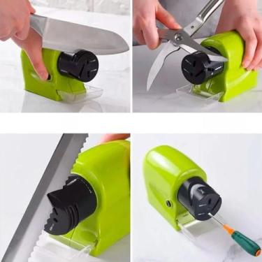 Imagem de Amolador Elétrico Multifuncional Ideal Facas Cozinha E - Relet