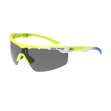 Imagem de í culos Solar Mormaii Athlon 4 M0042j9901 Amarelo Fosco Lente Cinza cat1 - Amarelo