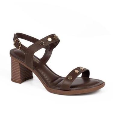 Imagem de Sandália Mississipi de Salto Bloco Feminina MF763-Feminino