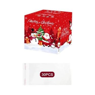 Imagem de Caixa De Presente De Natal Com Dinheiro Retrátil 1 Unidade Decorações 