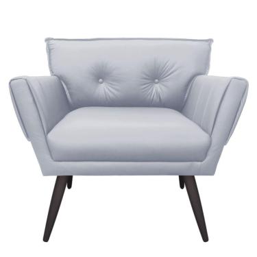 Imagem de Poltrona Anitta Corino De Ferro Cinza