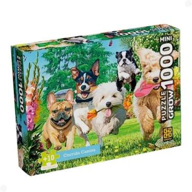 Imagem de Quebra Cabeça1000 PCS Mini Corrida Canina 04606 - Grow