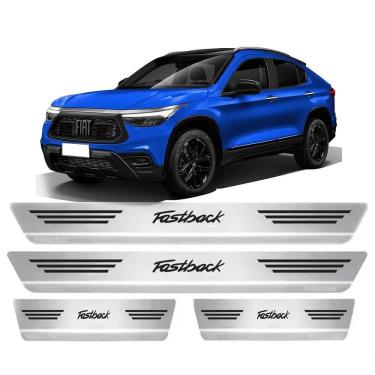 Imagem de Soleira Premium Aço Inox Gravação Laser Fastback Mult