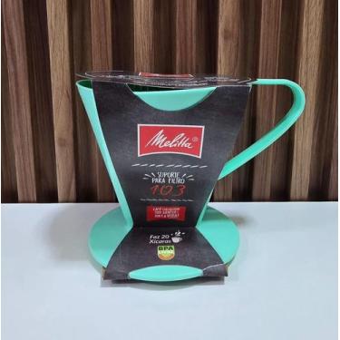 Imagem de Suporte P/ Filtro de Café Melitta N 103 Original Cores Tradicional, Az