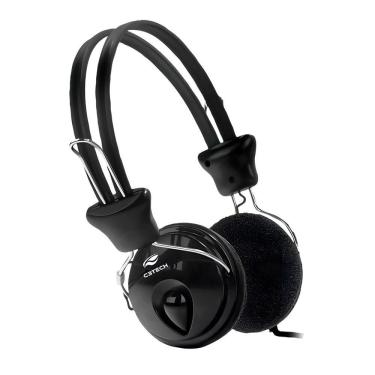 Imagem de Fone De Ouvido Headphone C3tech Tricerix, Usb, Microfone Integrado, Driver 40mm, Preto - Ph-200bk