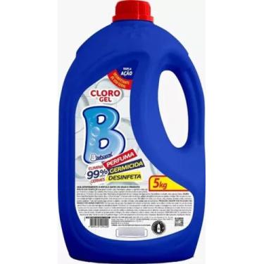 Imagem de Cloro Gel Desinfetante Germicida 5Kg Barbarex
