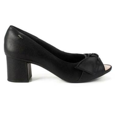 Imagem de Sapato Feminino Peep Toe Preto Dakota DA041-0010-Feminino