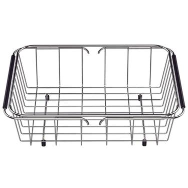 Imagem de Cesta Aramada Tramontina para Cubas e Pias Retangular com Alça Regulável