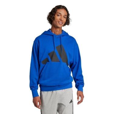 Imagem de Moletom Adidas de Terry Francês com Logotipo Grande Essentials Masculino-Masculino