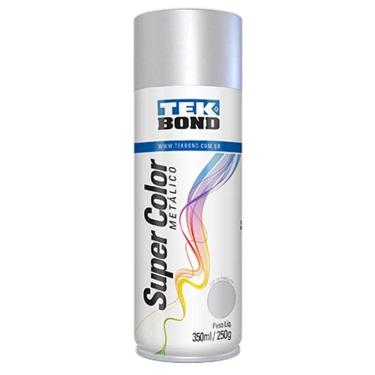 Imagem de Tinta Spray Tekbond Metálica Prata 350ml