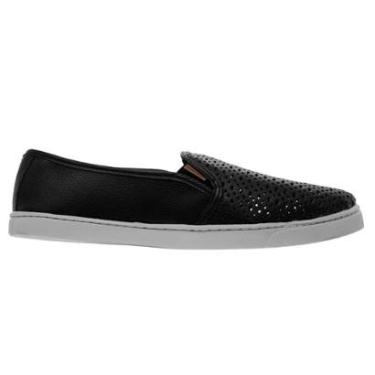 Imagem de Sapatilha Slip On Casual Feminina Anacapri C30000 Preto-Feminino